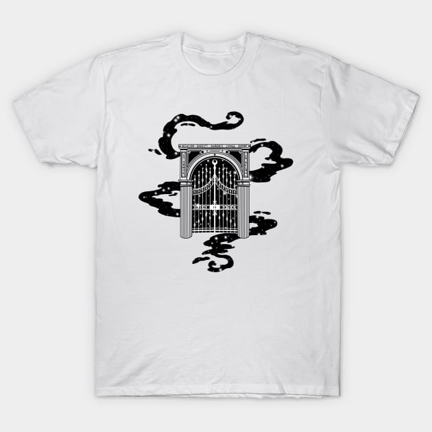 The Gate T-Shirt by Cosmic Queers